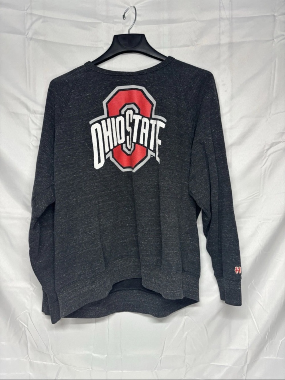 HOMAGE Charcoal Gray Sweatshirt with Red Label